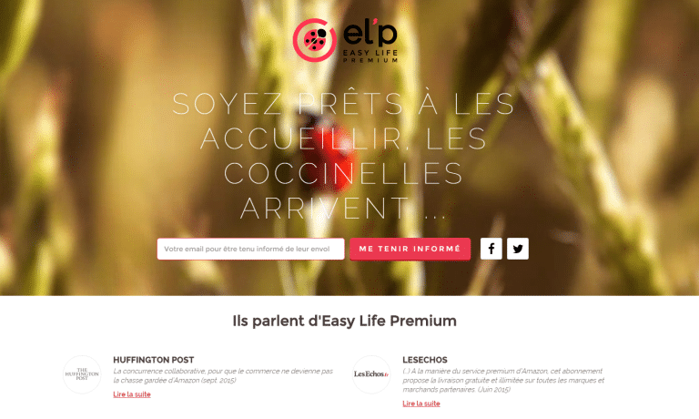 EasyLife en mode premium pour affronter Amazon